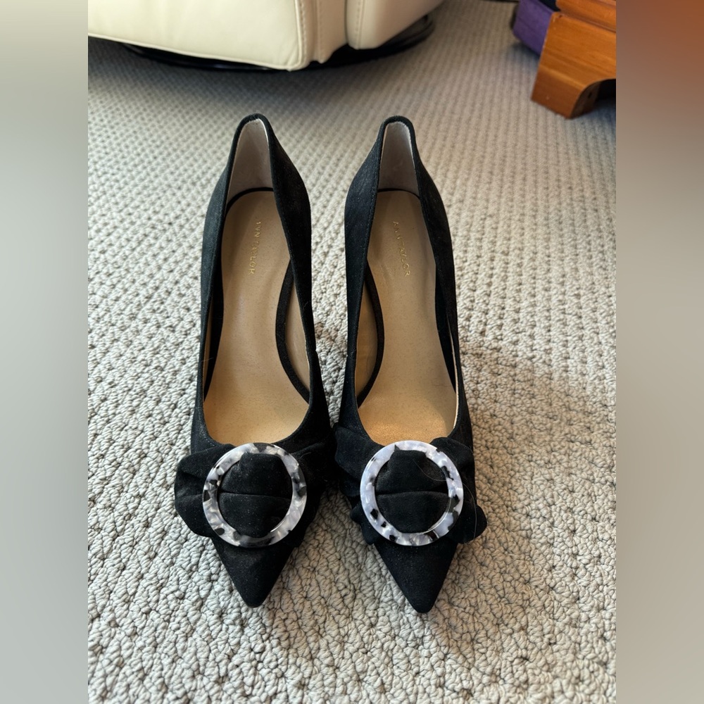 Ann Taylor Black Heels
